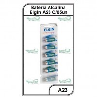 Bateria Elgin Alcalina A23 5 unidades - A23