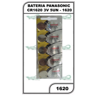 BATERIA PANASONIC CR1620 3V 5UN - 1620