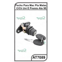 Fecho Para Mac. Porta Malas C/Ch Uno E Premio Até 95 - AT7089