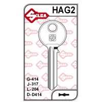 Chave Yale Haga G 414 - HAG2 - PACOTE COM5 UNIDADES 